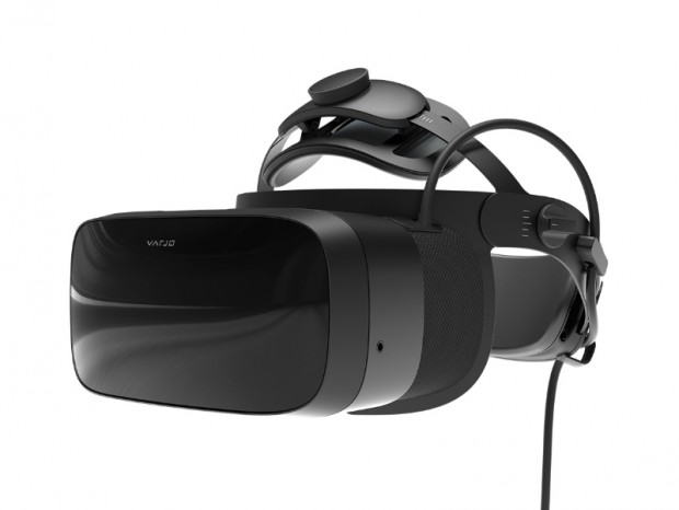 クリアな非球面可変解像度レンズを採用するヘッドマウントディスプレイ「Varjo Aero」