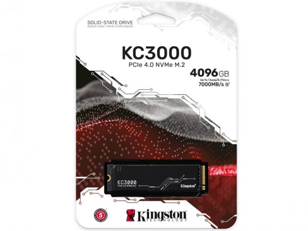 読込・書込いずれも7,000MB/secのPCIe4.0 SSD、Kingston「KC3000」