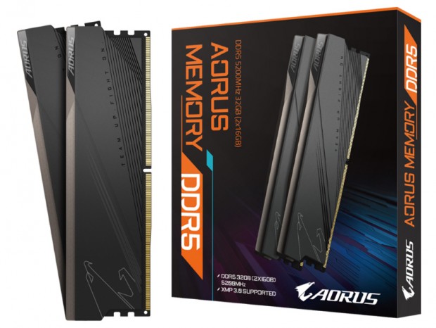 GIGABYTE、ナノカーボン加工のヒートスプレッダを搭載する「AORUS Memory DDR5」発表