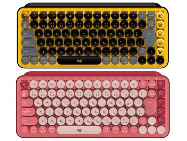 ロジクール、机上を鮮やかに彩るPOPなメカニカルキーボード、マウス