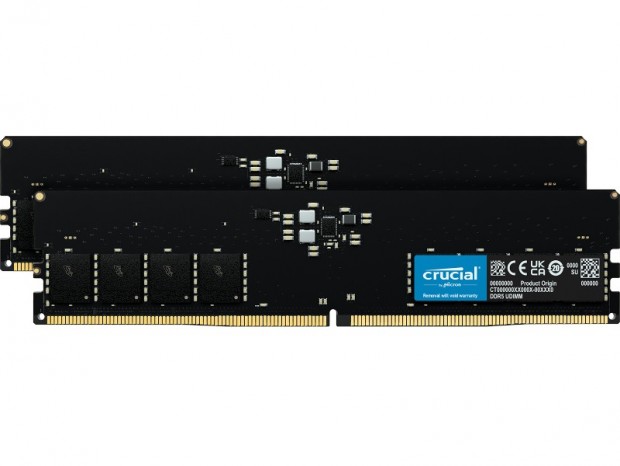 Micron、第12世代Intel Core対応のDDR5メモリ「Crucial DDR5」シリーズ