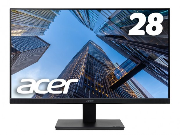 エイサー、非光沢IPSパネル採用の28型4Kモデルなどビジネス向け液晶計3機種