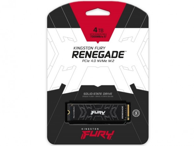 最高7,300MB/secのPCIe4.0 NVMe M.2 SSD、Kingston「FURY Renegade SSD」
