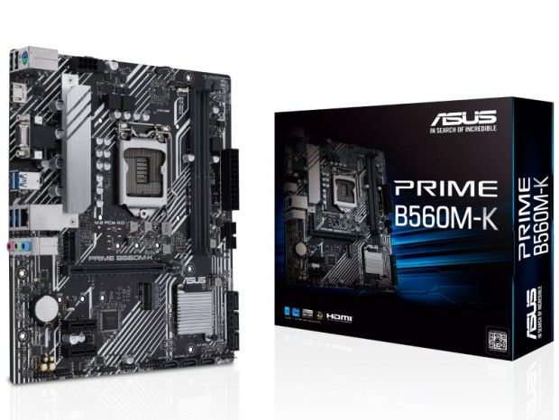 税抜約8,000円のB560 MicroATXマザー、ASUS「PRIME B560M-K」