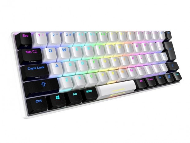 SHARKOON初の60％サイズ、スイッチ換装対応のコンパクトメカニカル「SKILLER SGK50 S4」