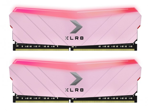 PNYのオーバークロックメモリ「XLR8 RGB DDR4 4600MHz」にピンクモデル登場