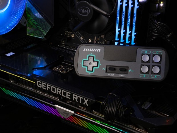フロントパネルでゲームが遊べる“真のゲーミングケース”、In Win「309 Gaming Edition」