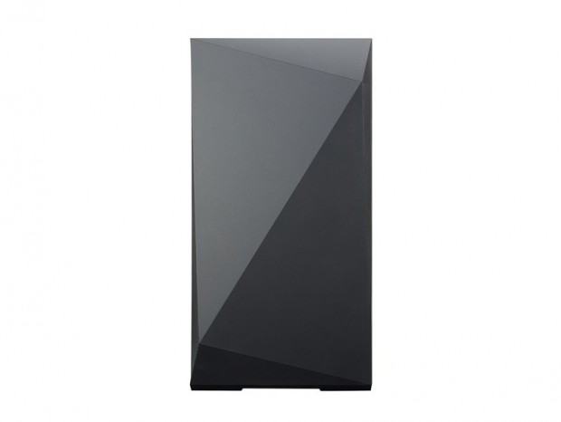 ZALMAN、非対称デザインのフロントパネルを備えたMicroATXケース「Z1 Iceberg Black」
