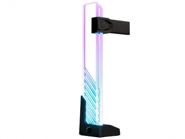 ARGB LED搭載の強化ガラス製VGAサポーターがCooler Masterから発売