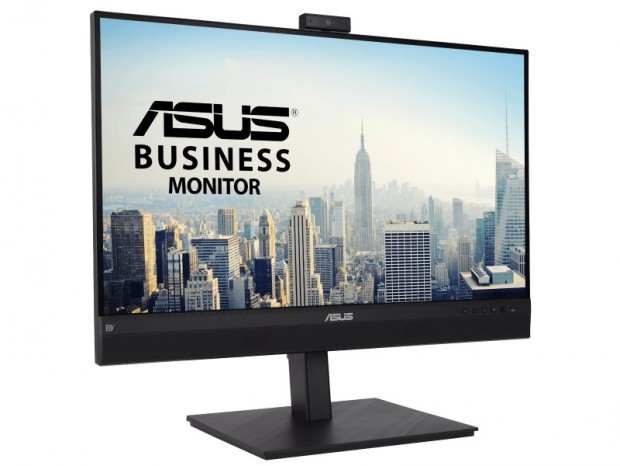 Webカメラ搭載のオンラインMTG向けWQHD液晶、ASUS「BE27ACSBK」