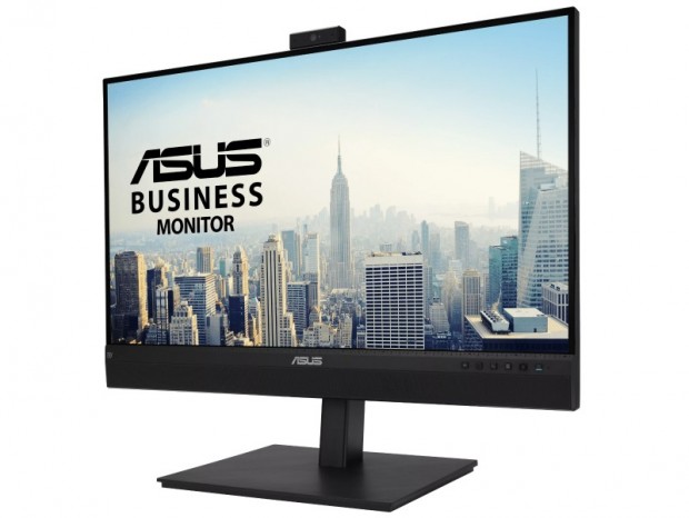 Webカメラ搭載のオンラインMTG向けWQHD液晶、ASUS「BE27ACSBK」