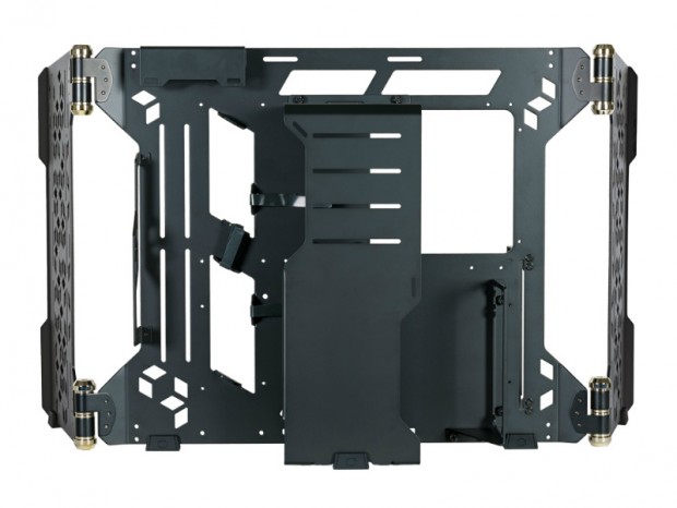 ベンチ台としても使えるオープンフレームフルタワー、Cooler Master「MASTERFRAME 700」