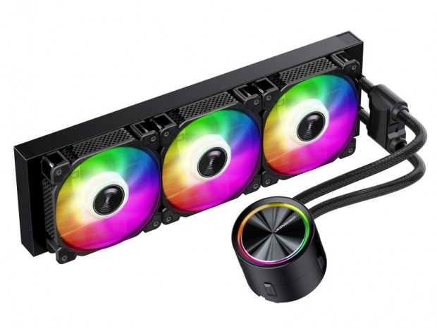 JONSBO、分離構造のポンプを備えたARGB対応の360mmオールインワン水冷「TF 360 ARGB」