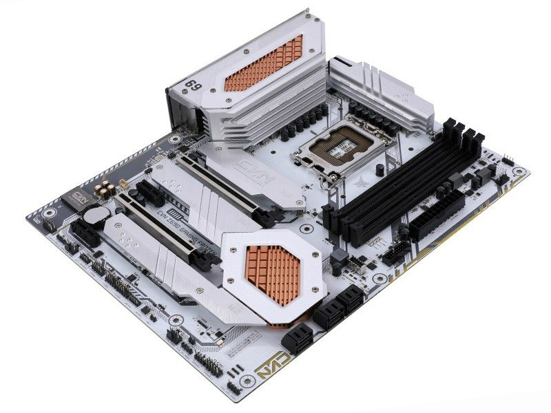 Intel Z690採用の白いゲーミングマザー、Colorful「CVN Z690 GAMING  