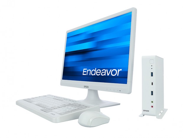 幅45mmの省スペースデスクトップPC、エプソンダイレクト「Endeavor ST200E」