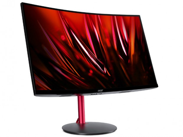 165Hz/1ms対応の27型WQHD曲面ゲーミング液晶、エイサー「XZ272UVbmiiphx」
