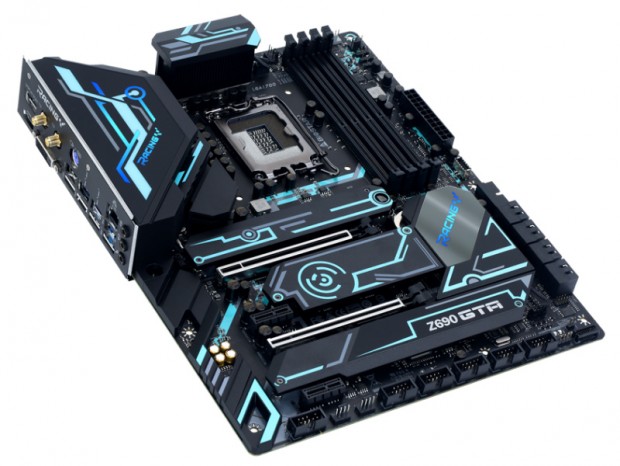 17フェーズ電源搭載のIntel Z690ゲーミングマザー、BIOSTAR「RACING Z690GTA」