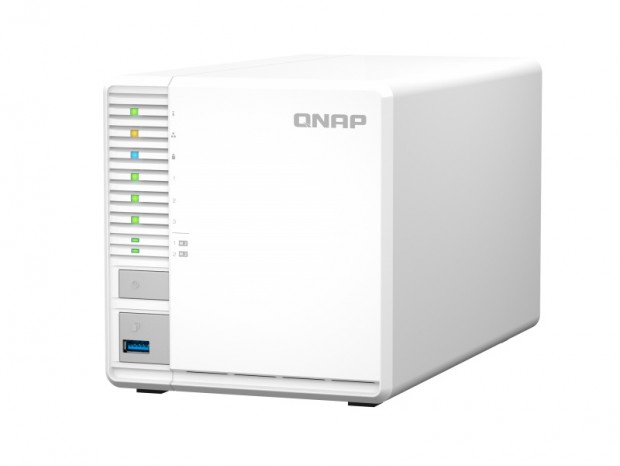 デュアルNVMe M.2 SSDキャッシュ対応の3ベイRAID NAS、QNAP「TS-364」