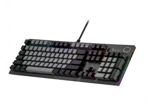2トーンキーキャップ採用のメカニカルゲーミングキーボード、Cooler Master「CK352」