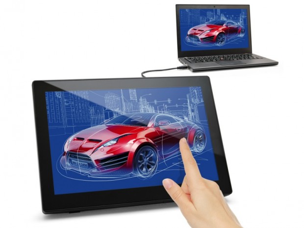 10点マルチタッチ対応の10.1型USB液晶ディスプレイがセンチュリーから