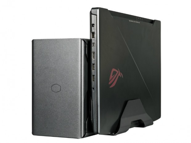 ノートPCスタンドやドック機能を備えたVGA BOX、Cooler Master「MasterCase EG200」