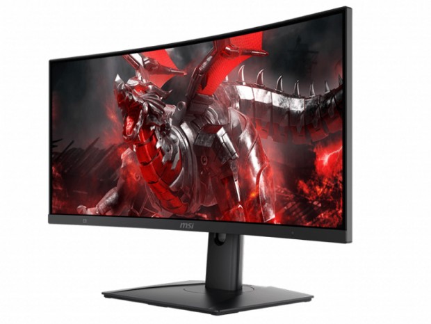 200Hz駆動の30型WFHD曲面ゲーミング液晶、MSI「Optix MAG301CR3」