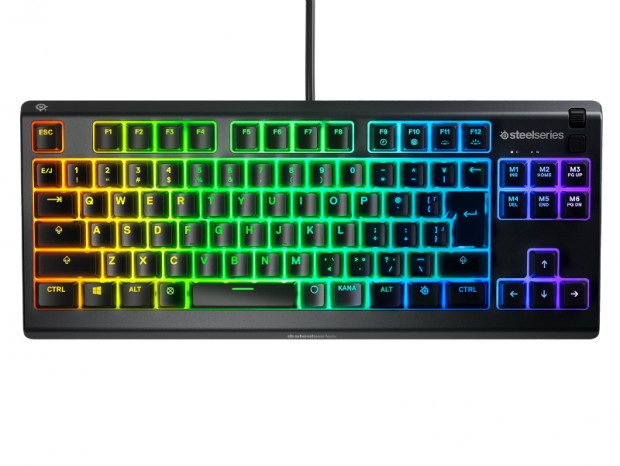 防水・防塵仕様のテンキーレスゲーミングキーボード、SteelSeries「Apex 3 TKL」国内発売決定