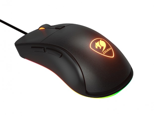 PixArt PAW 3309センサー搭載のRGBゲーミングマウス、COUGAR「Surpassion EX」