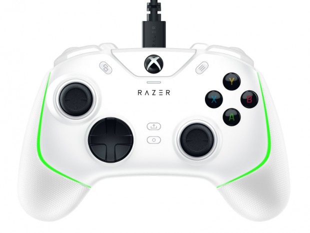 Razer、メカタクタイルボタン採用の有線ゲーミングコントローラにホワイトモデル追加