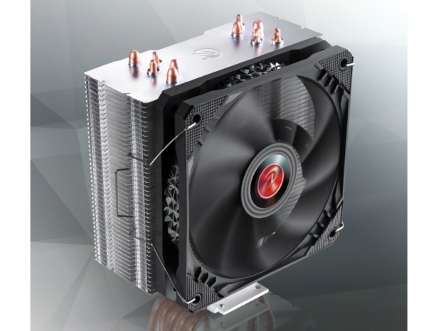 RAIJINTEK、ヒートパイプを2本増やした120mmファンサイドフロー「THEMIS II」