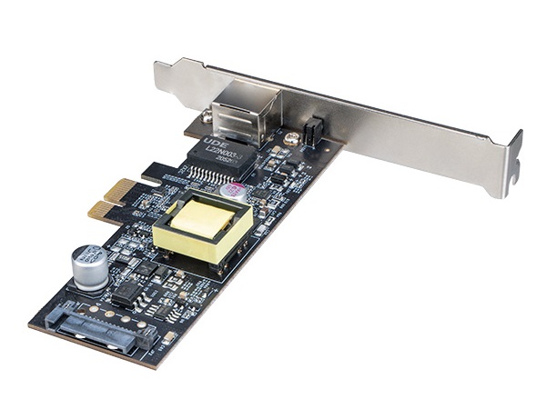 PoE対応の2.5ギガビットLANカード、Akasa「AK-PCCE25-02」