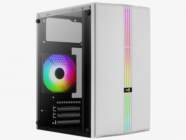 FUTURISTIC RGBフロントパネル採用のミニタワー、Aerocool「Evo Mini」シリーズ