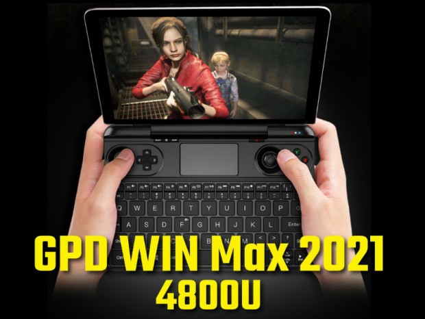 8型ゲーミングPC「GPD WIN Max 2021」にRyzen 7 4800U搭載モデル登場