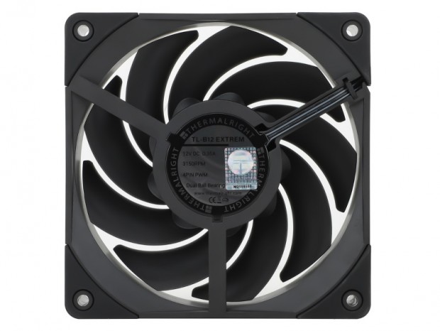 風量と静圧を追求した超高速回転120mmファン、Thermalright「TL-B12 EXTREM」
