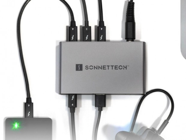 最大8K出力に対応するThunderbolt 4ハブ、Sonnet「Echo 5 Thunderbolt 4 Hub」