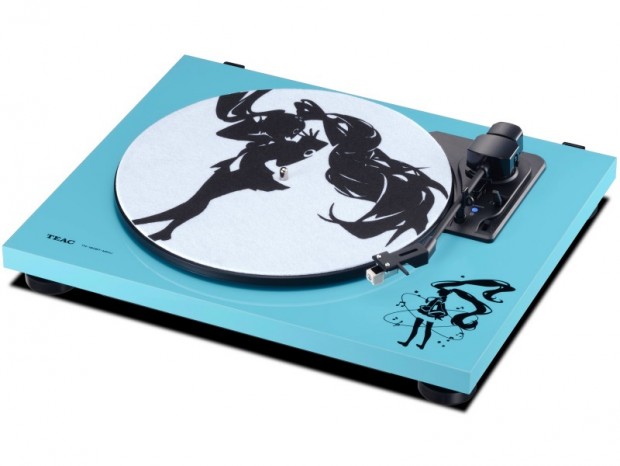 初音ミクデザインのアナログターンテーブルがティアックから発売