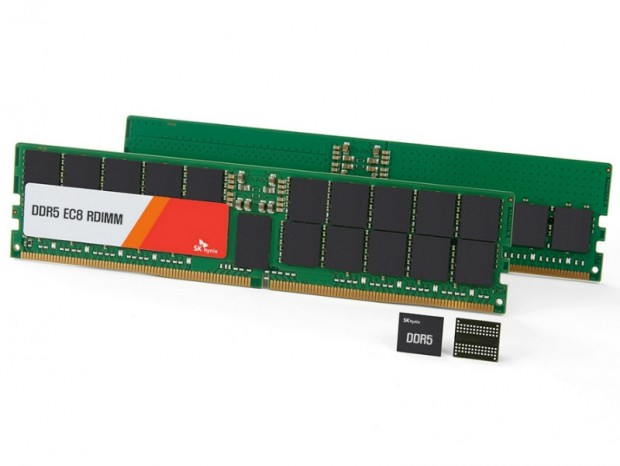 SK hynix、24Gbitの高密度DDR5 DRAMチップのサンプル出荷開始