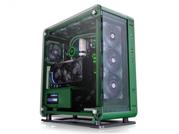 Thermaltake、オープンフレーム型にもなるミドルタワー「Core P6 TG」国内発売決定