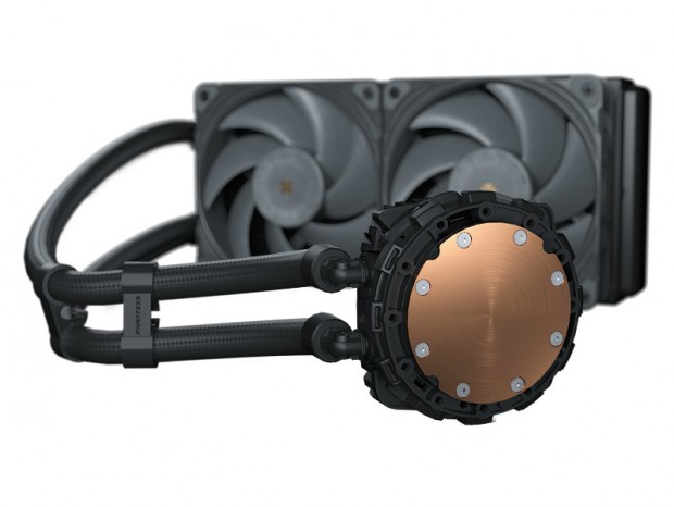 強化液晶ポリマーファン採用の240mm AIO水冷、Phanteks「GLACIER ONE