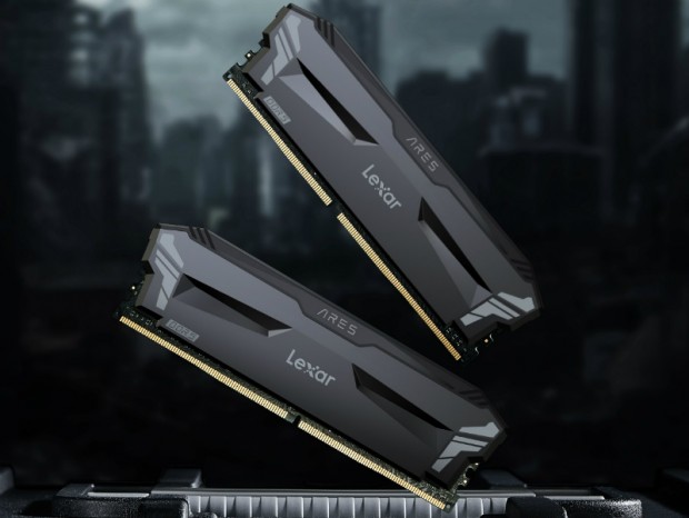 アルミニウムヒートシンク搭載のDDR5メモリ、Lexar「ARES DDR5」