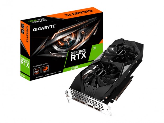 「WINDFORCE 2X」搭載の12GB版GeForce RTX 2060 2種がGIGABYTEから