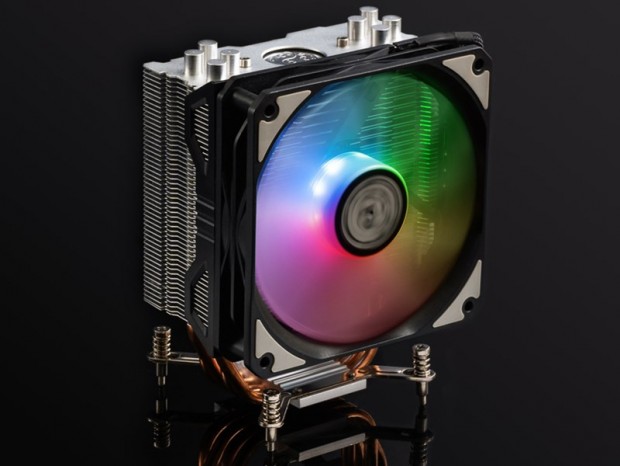 Bitspower、4本パイプダイレクトタッチのサイドフローCPUクーラー「Phantom CPU Air Cooler」