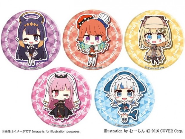 ツクモ、ホロライブEnglishのオリジナルコラボレーショングッズ発売