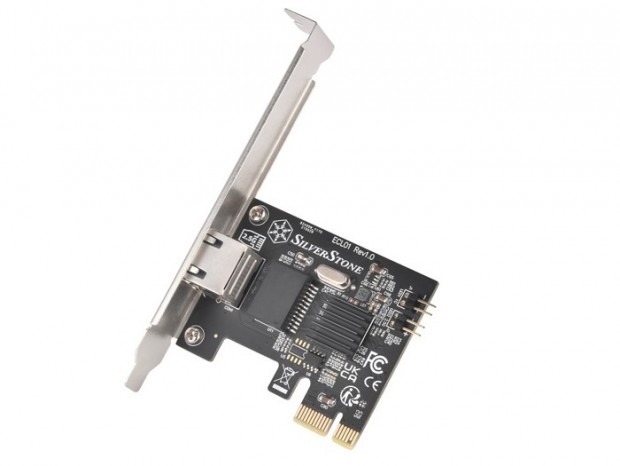 SilverStone、「RTL8125BG-CG」チップ搭載の2.5ギガビットLANカード「ECL01」