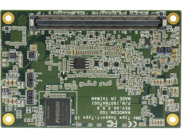 第11世代Intel Coreプロセッサ搭載のCOM Expressカード、AAEON「NanoCOM-TGU」