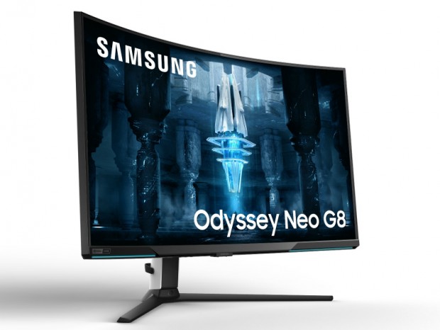 240Hz/1ms対応の32型4K曲面ゲーミング液晶、Samsung「Odyssey Neo G8」