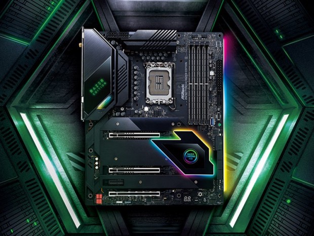ASRock、Razerコラボの最新マザーボード「Z690 Taichi Razer Edition」発表