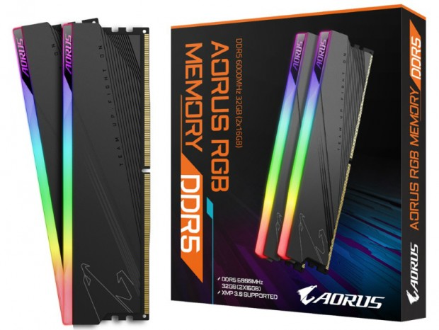 GIGABYTE「AORUS Memory DDR5」シリーズに6,000MHzの高クロックモデル追加