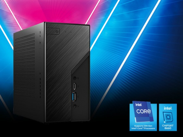 第12世代Intel Coreプロセッサ対応の超小型ベアボーンキット、ASRock「DeskMini B660」