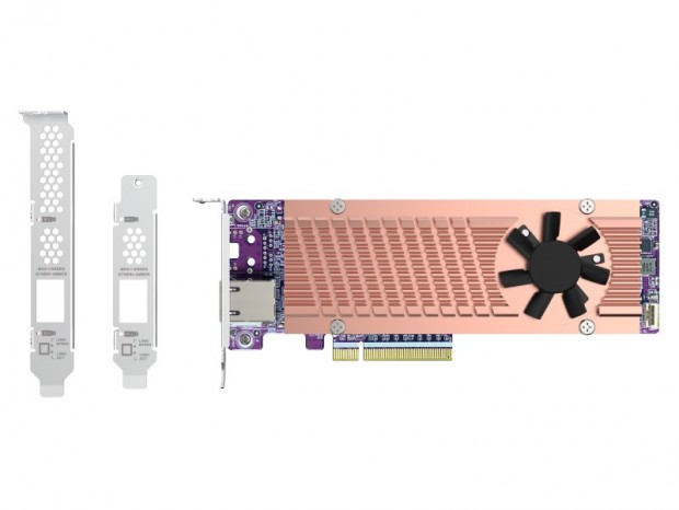 QNAP、M.2 SSDも増設できる10ギガビットLANカード「QM2」シリーズ